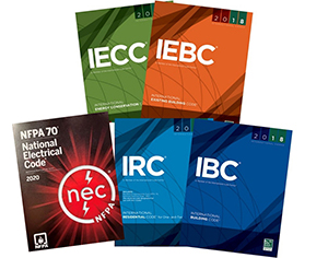 Collection of International Code Council books